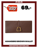 ADAMSBRO BROWN WALLET