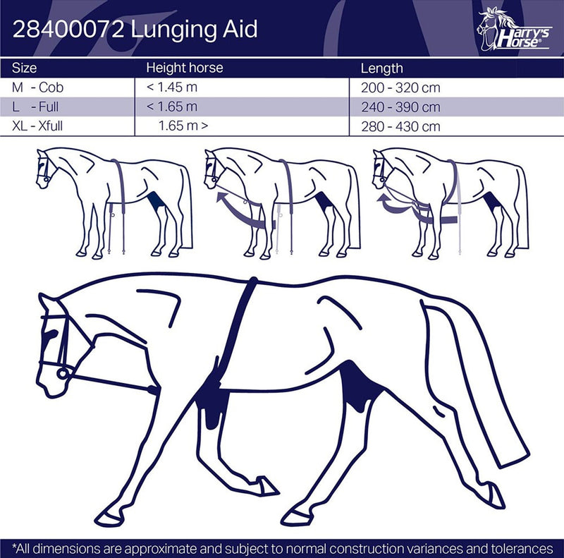 HARRY'S HORSE LUNGING REIN AID SOFT