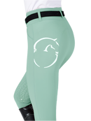 VESTRUM MOLVENO RIDING BREECHES FULL GRIP HIGH WAIST ROSTY GREEN