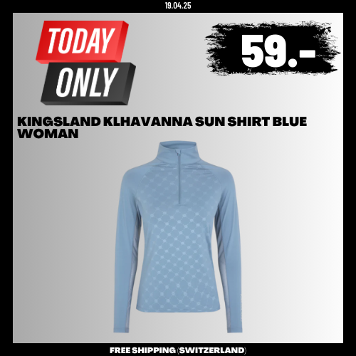 KINGSLAND KLHAVANNA SUN SHIRT BLUE WOMAN