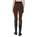 VESTRUM MOLVENO RIDING BREECHES TK FULL GRIP HIGH WAIST CHOCOLATE