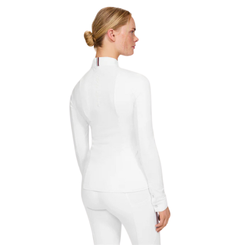 TOMMY HILFIGER AVON LONG SLEEVE SHOW SHIRT OPTIC WHITE