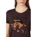 VESTRUM ANNACY T-SHIRT CHOCOLATE