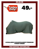 COVALLIERO COOLER BLANKET PREMIUM FOREST GREEN