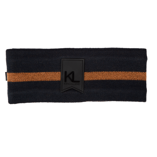 KINGSLAND KLMELISSA KNITTED HEADBAND BLACK