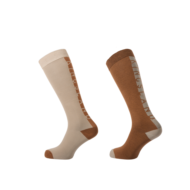 KINGSLAND KLMELINDA COOLMAX SOCK BEIGE COBBLESTO (2X)