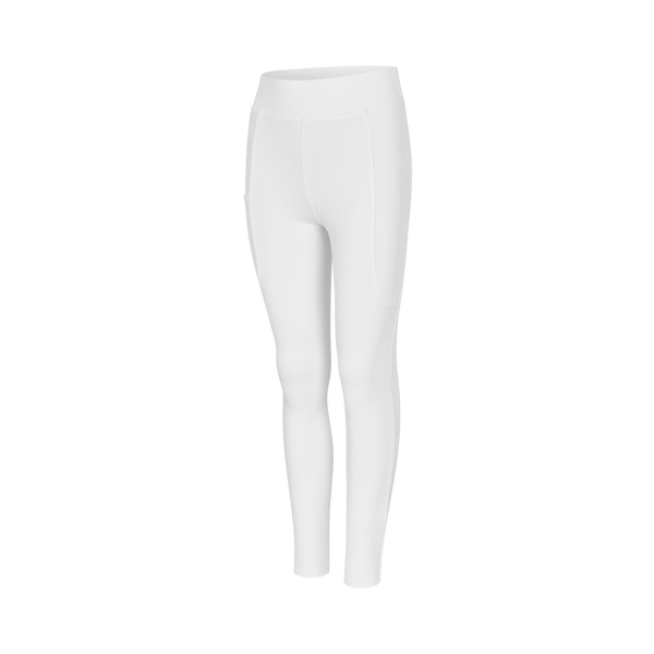 KINGSLAND KLMELODY FULL GRIP SHOW TIGHTS F-TEC4 BRUSHED WHITE JUNIOR
