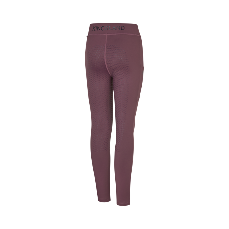 KINGSLAND KLMELODY FULL GRIP TIGHTS F-TEC4 BRUSHED PLUM WINE JUNIOR