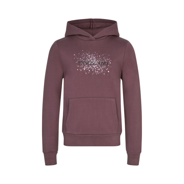 KINGSLAND KLMADELINE HOODIE PLUM WINE JUNIOR