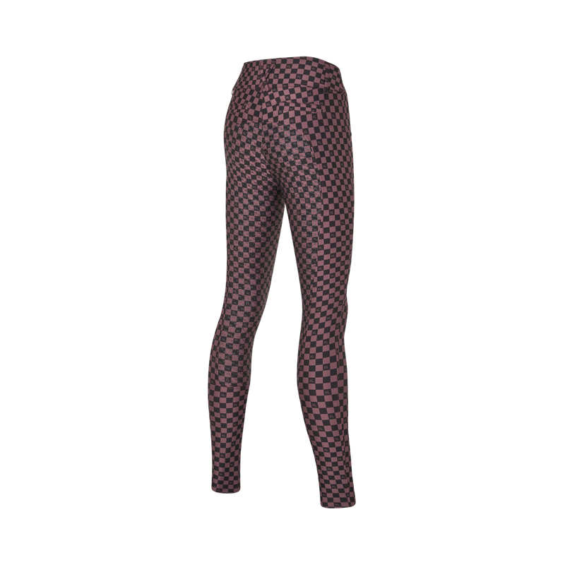 KINGSLAND KLKRISTIN A SHAPE FULL GRIP BREECHES PULL UP PLUM WINE WOMAN
