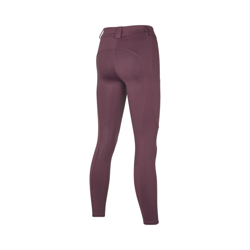 KINGSLAND KLKAYA H SHAPE FULL GRIP BREECHES PLUM WINE WOMAN
