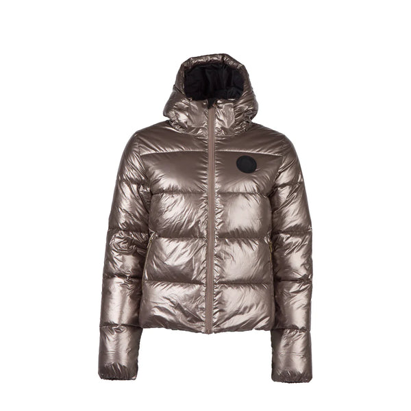 KINGSLAND KLMADISON METALLIC RIDING JACKET RAISIN WOMAN