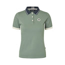 KINGSLAND KLLAURA LADIES POLO PIQUE GREEN AGAVE
