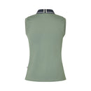 KINGSLAND KLLAURA LADIES SLEEVELESS POLO PIQUE GREEN AGAVE