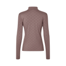 KINGSLAND KLANNABELLA LADIES LS TRAINING SHIRT BROWN IRON