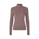 KINGSLAND KLANNABELLA LADIES LS TRAINING SHIRT BROWN IRON