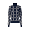 KINGSLAND KLANNABELLA LADIES KNITTED ROLLNECK EVENING BLUE