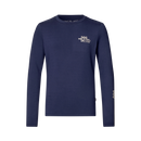 KINGSLAND KLALI JUNIOR O-NECK TRAINING SHIRT EVENING BLUE