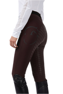 VESTRUM MOLVENO RIDING BREECHES FULL GRIP HIGH WAIST MOSTO