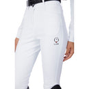 VESTRUM BELLATRIX RIDING BREECHES FULL GRIP HIGH WAIST OPTICAL WHITE