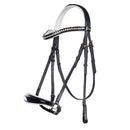 HKM BRIDLE CAROLIN BLACK/WHITE