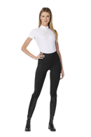 VESTRUM MOLVENO RIDING BREECHES FULL GRIP HIGH WAIST GREY/NAVY