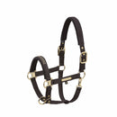 ESKADRON HEADCOLLAR GIRTH DOUBLE PIN BLACK TRUFFLE