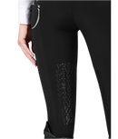 VESTRUM MOLVENO RIDING BREECHES KNEE GRIP BLACK