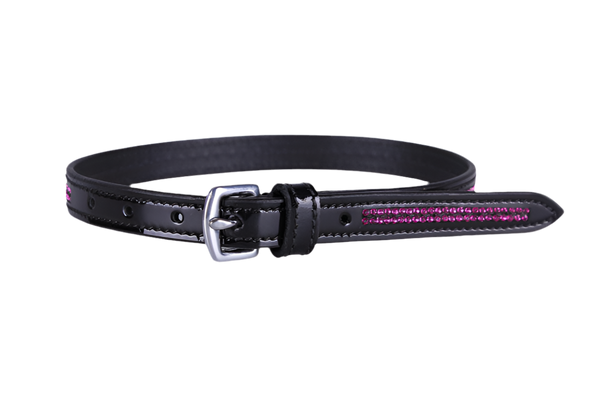 QHP SPUR STRAPS LAS VEGAS BLACK/FUCHSIA