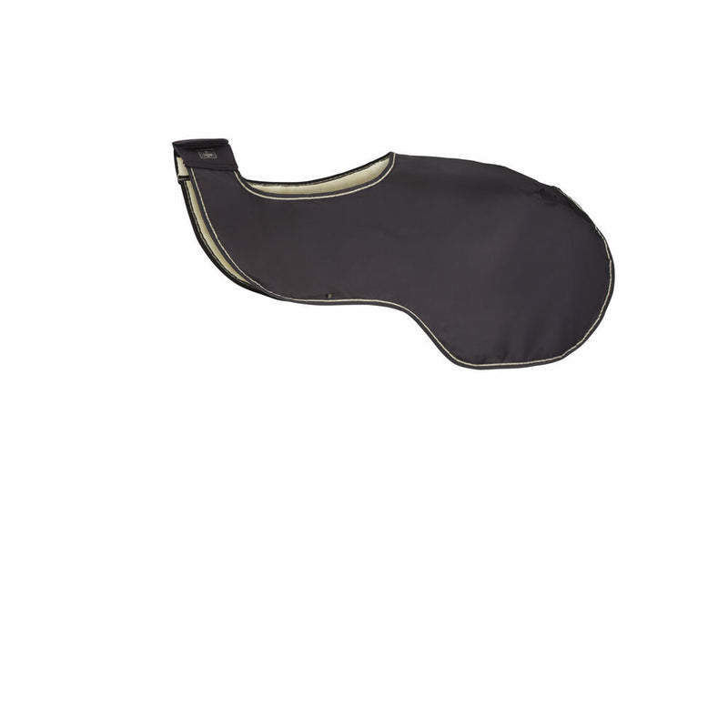 ESKADRON EXERCISE SHEET FAUX FUR BLACK TRUFFLE