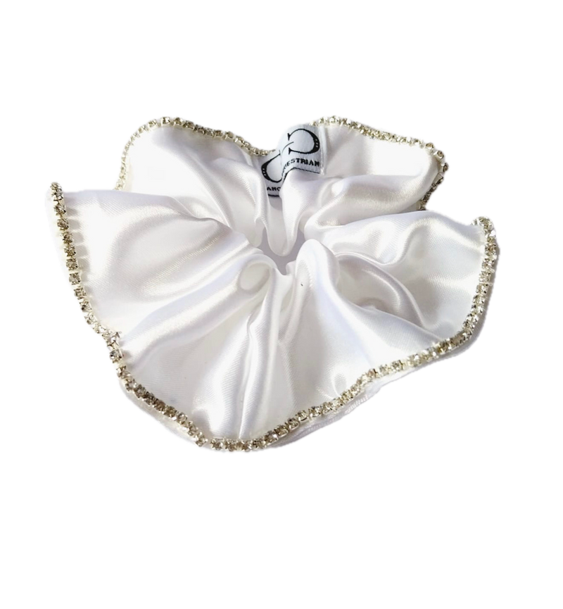 ANCCOR EQUESTRIAN ELASTIC CHIGNON WHITE