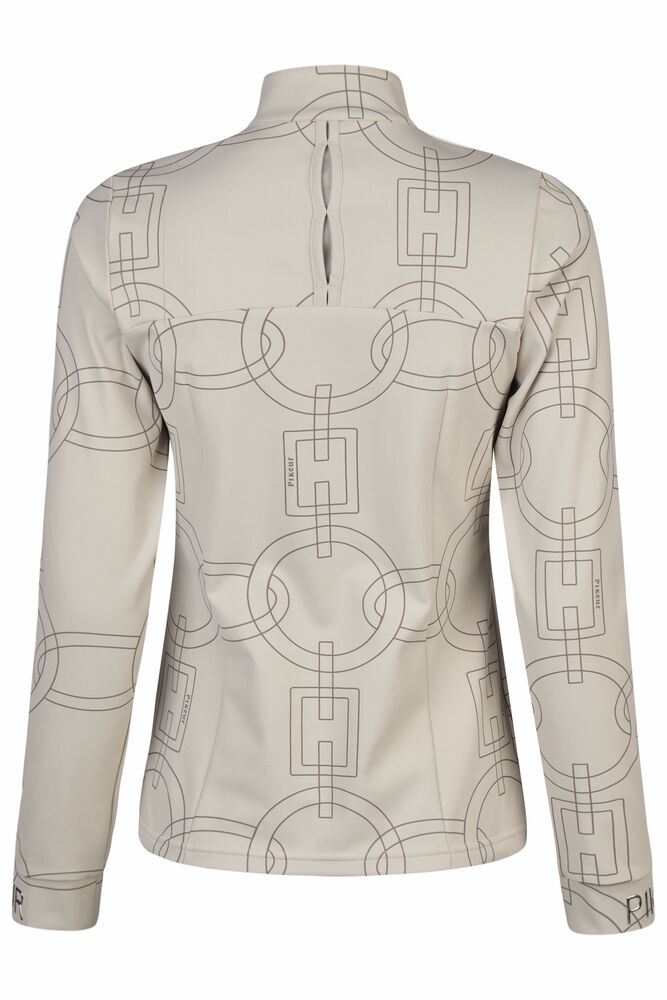 PIKEUR ZIP SHIRT SELECTION PALE GREY
