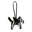 WINGED HORSE BAG CHARM ZEBRA