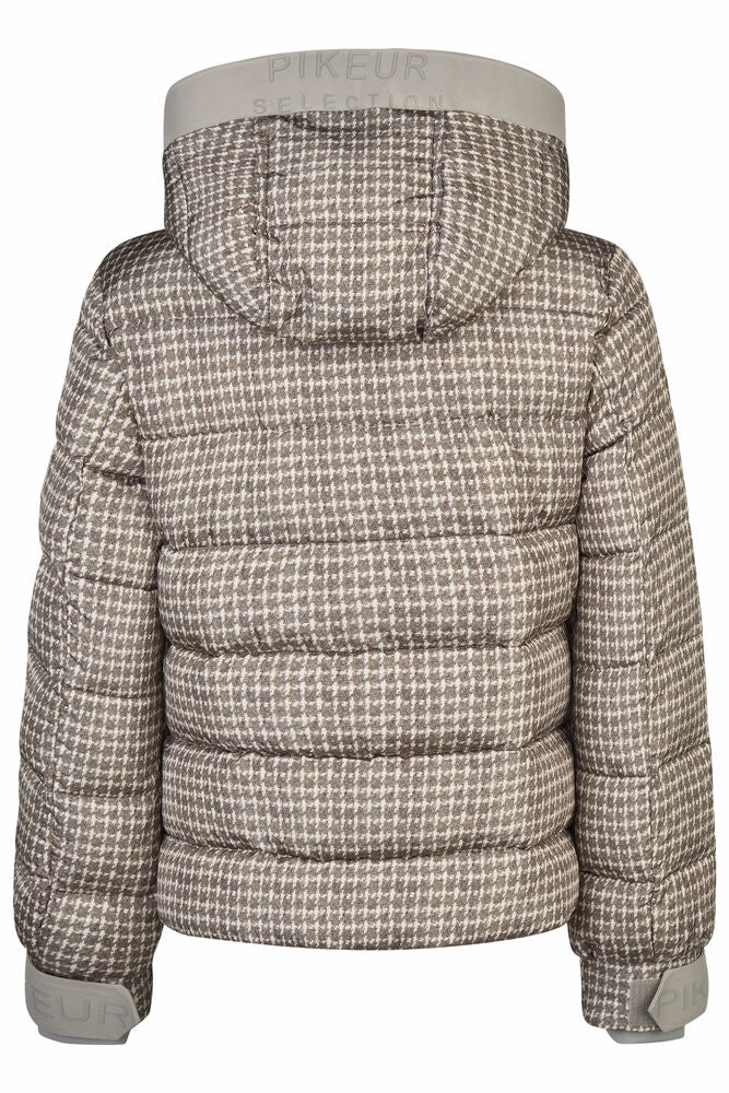 PIKEUR QUILTED JACKET PALE GREY
