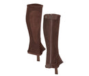 HALF CHAPS WASHABLE BROWN