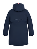 TOMMY HILFIGER OREGON LONG PARKA DESERT SKY