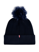 TOMMY HILFIGER VANCOUVER POM POM BEANIE DESERT SKY