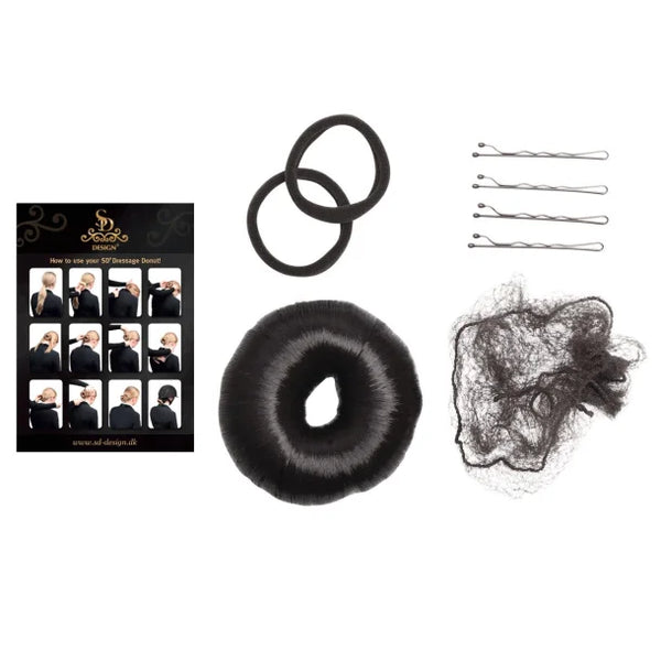 SD DESIGN DRESSAGE DONUT SET PLATIN BLACK