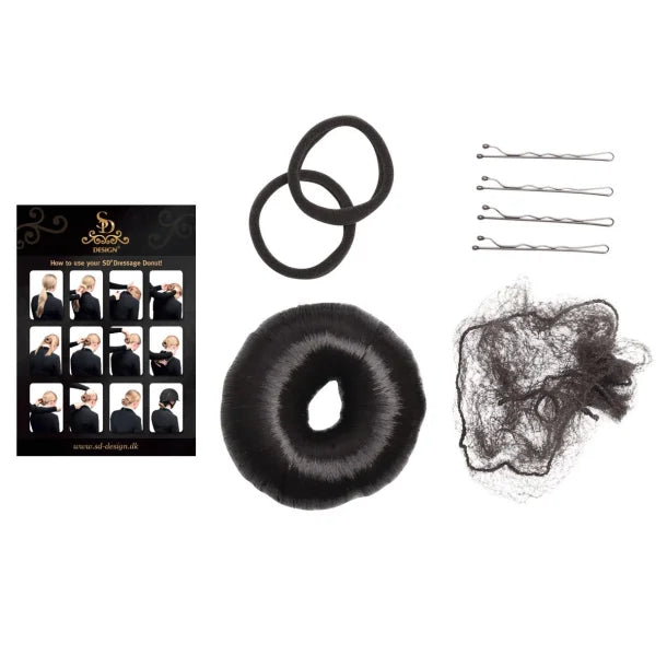 SD DESIGN DRESSAGE DONUT SET PLATIN BLACK