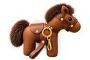 KEYCHAIN MINI PONY BROWN