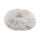 SD DESIGN PRINCESS FAKE FUR SCRUNCHIE GREY