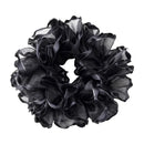 SD DESIGN NANNA SCRUNCHIE BLACK/SILVER