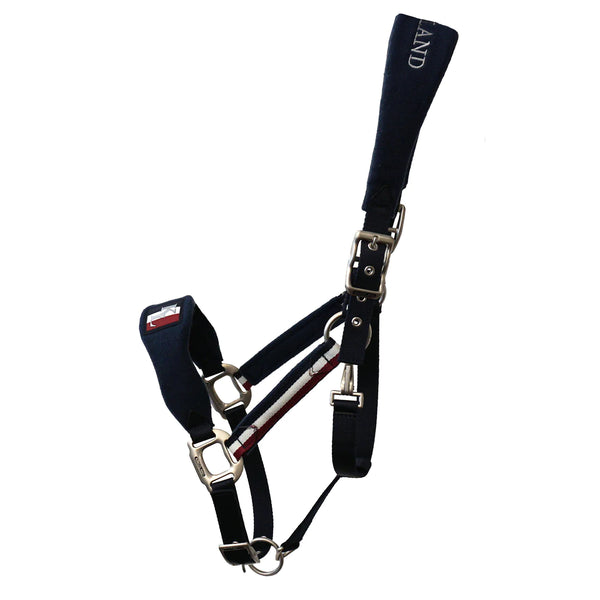 KINGSLAND CLASSIC HALTER WITH FLEECE NAVY