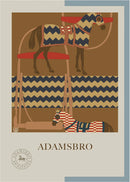 ADAMSBRO POSTER ZIG ZAG CAMEL