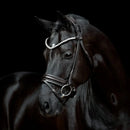 SD DESIGN ZHIVAGO ROLLED BRIDLE BLACK/BLACK