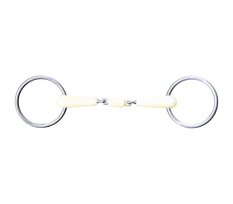 RM HORSE WATER SNAFFLE DOUBLE BROKEN WITH APPLE FLAVOUR 20 mm