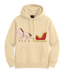 PHILI-RIDING HOODIE HORSE CHARM CHRISTMAS BEIGE