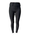 PHILI-RIDING TIGHTS STRASS LOGO BLACK WOMAN