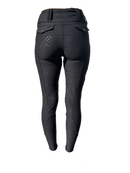 PHILI-RIDING TIGHTS STRASS LOGO BLACK WOMAN