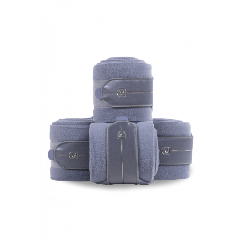 CAVALLO JOLA BANDAGES MADE OF HIGH-QUALITY ANTIPILLING FLEECE BLUE SHADOW